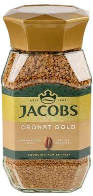 Кава розчинна Jacobs Gold Cronat 200 г